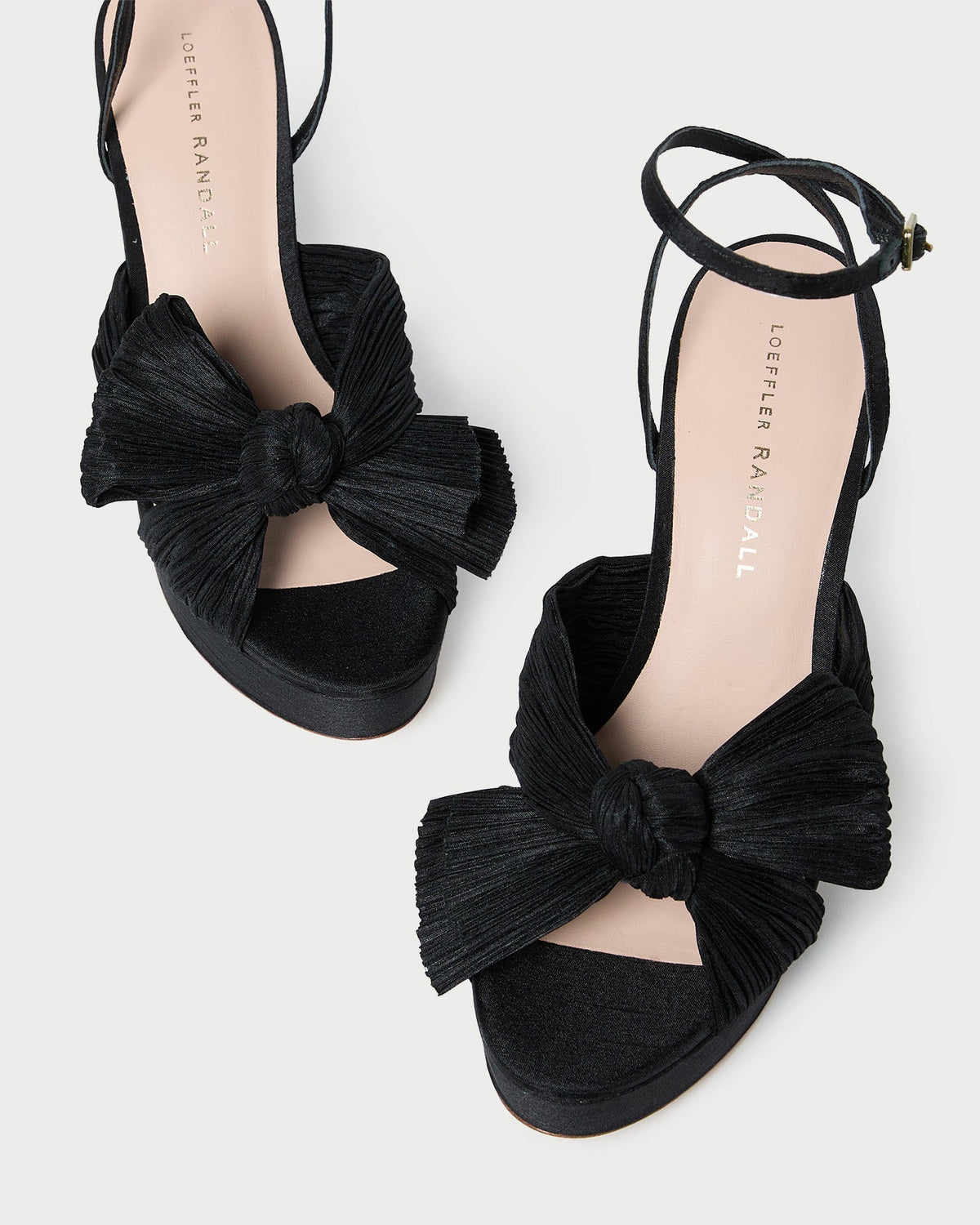 Loeffler Randall Special Offer - Natalia Black Platform Bow Heel