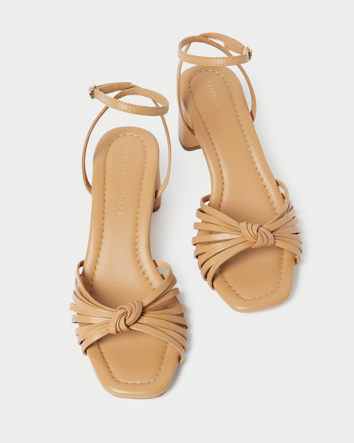 Loeffler Randall Recommended - Olivia Dune Knot Mid-Heel Sandal