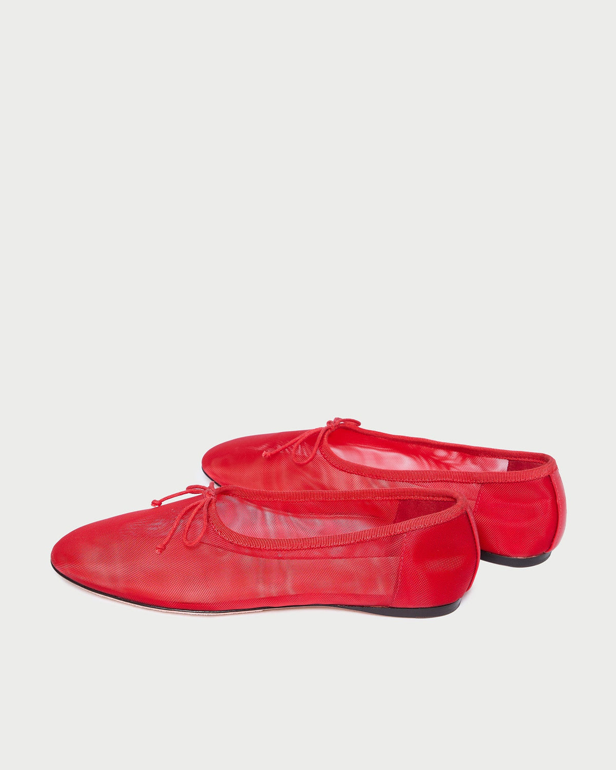 Loeffler Randall Essential - Landon Red Mesh Ballet Flat