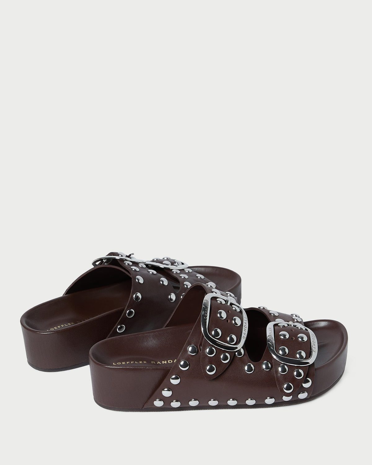 Loeffler Randall Sale - Jack Espresso Studded Sandal
