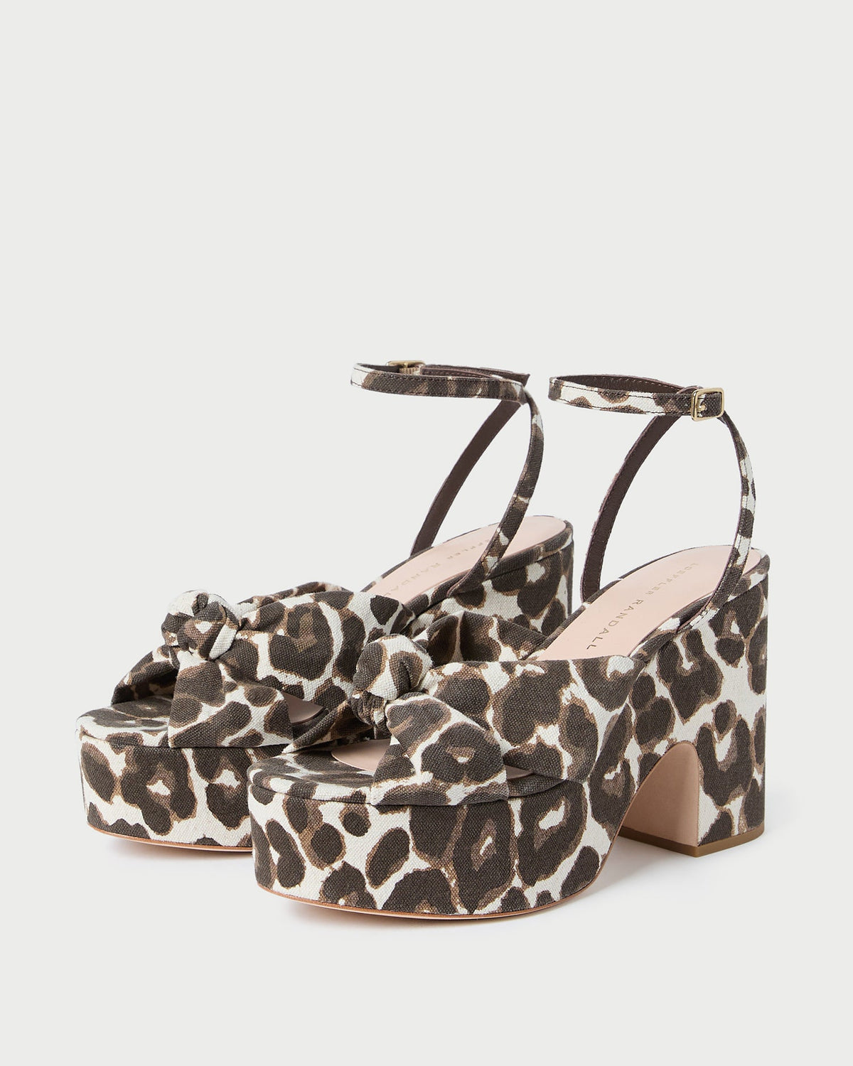 Loeffler Randall Top Pick - Liza Leopard Platform Sandal