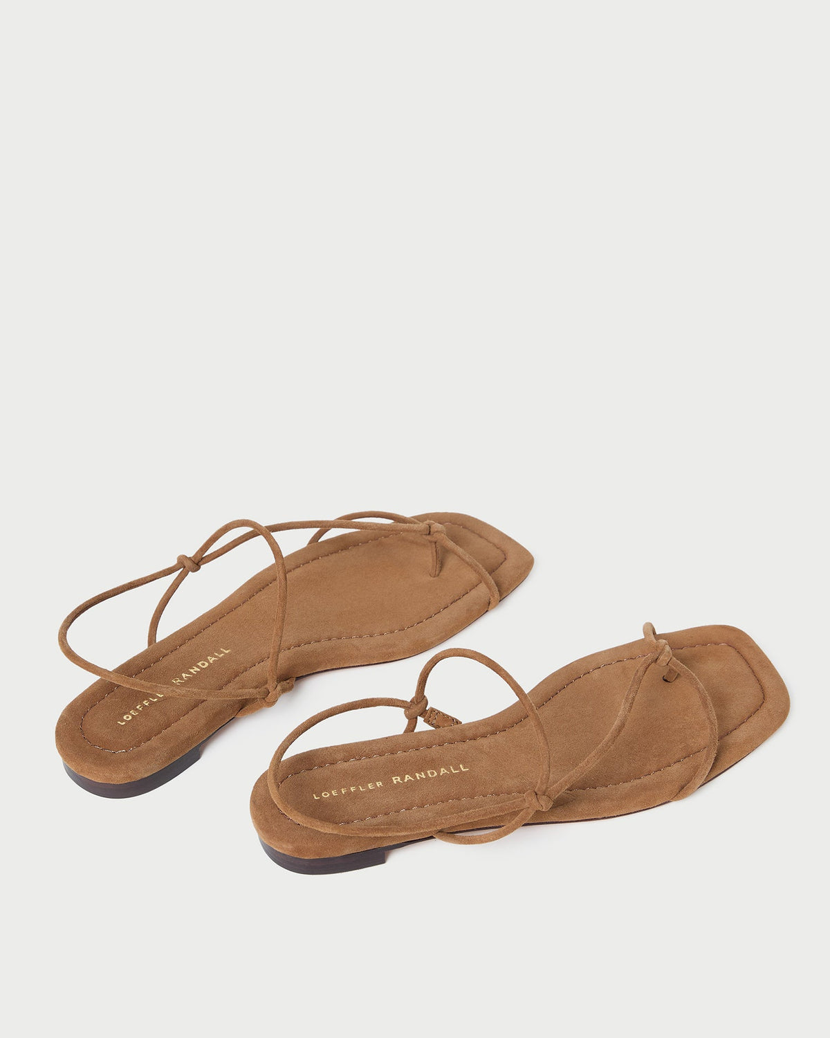 Loeffler Randall Best Seller - Eleanor Cacao Suede Strappy Sandal