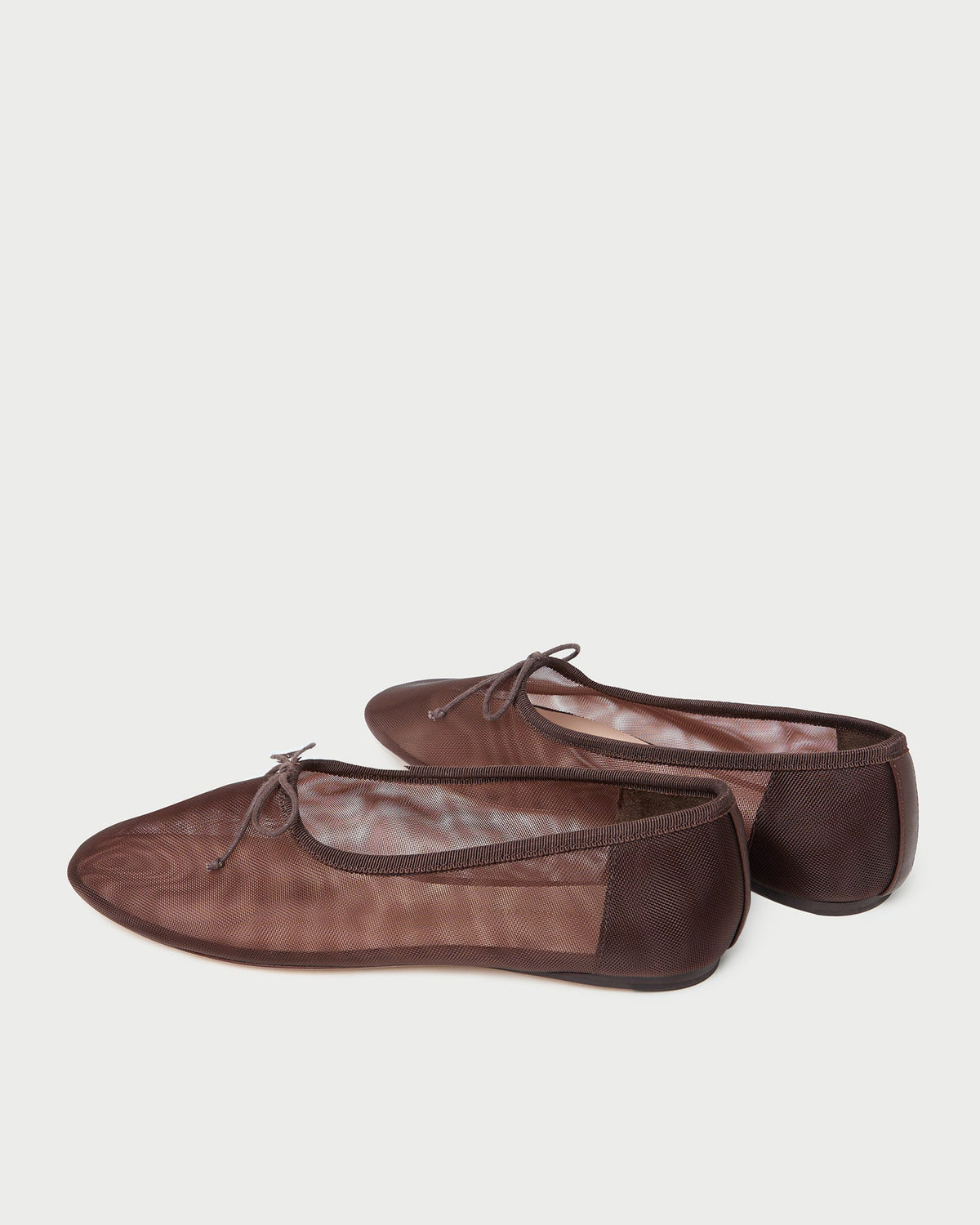 Loeffler Randall Trending - Landon Chocolate Mesh Ballet Flat