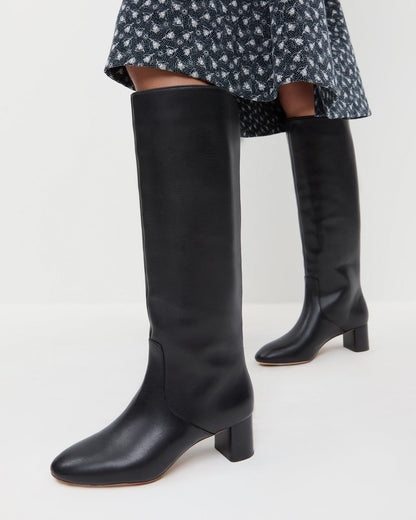 Loeffler Randall Best Seller - Gia Black Leather Tall Boot