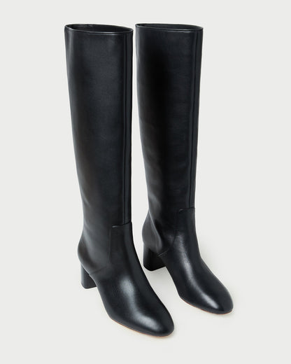 Loeffler Randall Best Seller - Gia Black Leather Tall Boot