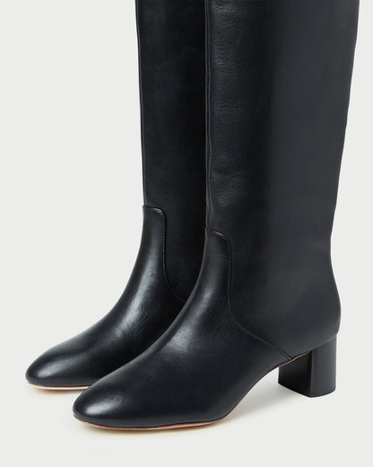 Loeffler Randall Best Seller - Gia Black Leather Tall Boot