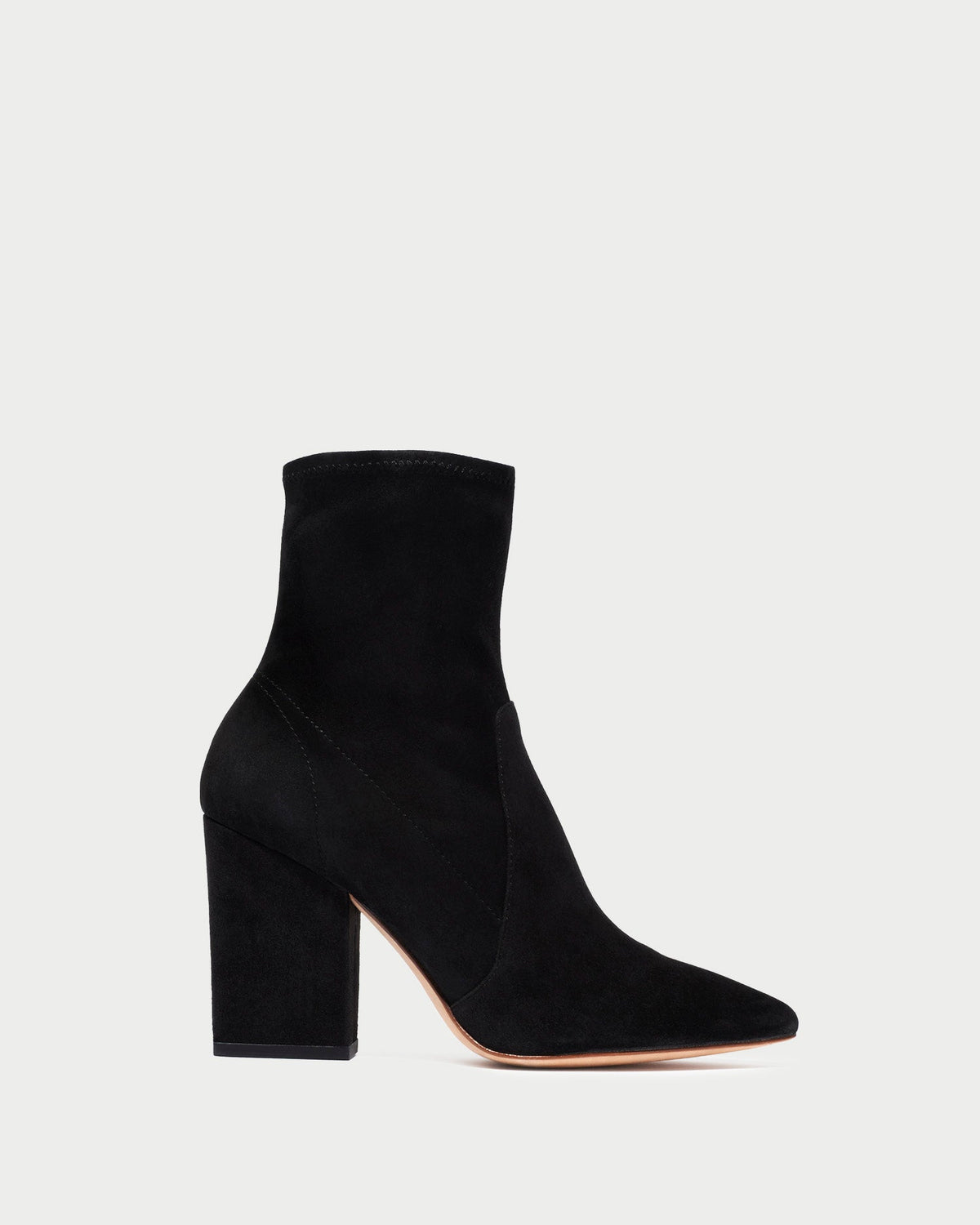 Loeffler Randall Trending - Isla Black Suede Ankle Bootie