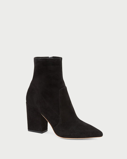Loeffler Randall Trending - Isla Black Suede Ankle Bootie