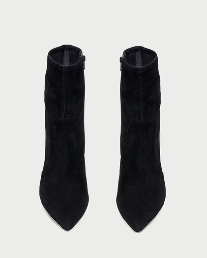 Loeffler Randall Trending - Isla Black Suede Ankle Bootie