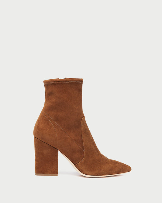 Loeffler Randall Smart Buy - Isla Cacao Suede Ankle Bootie