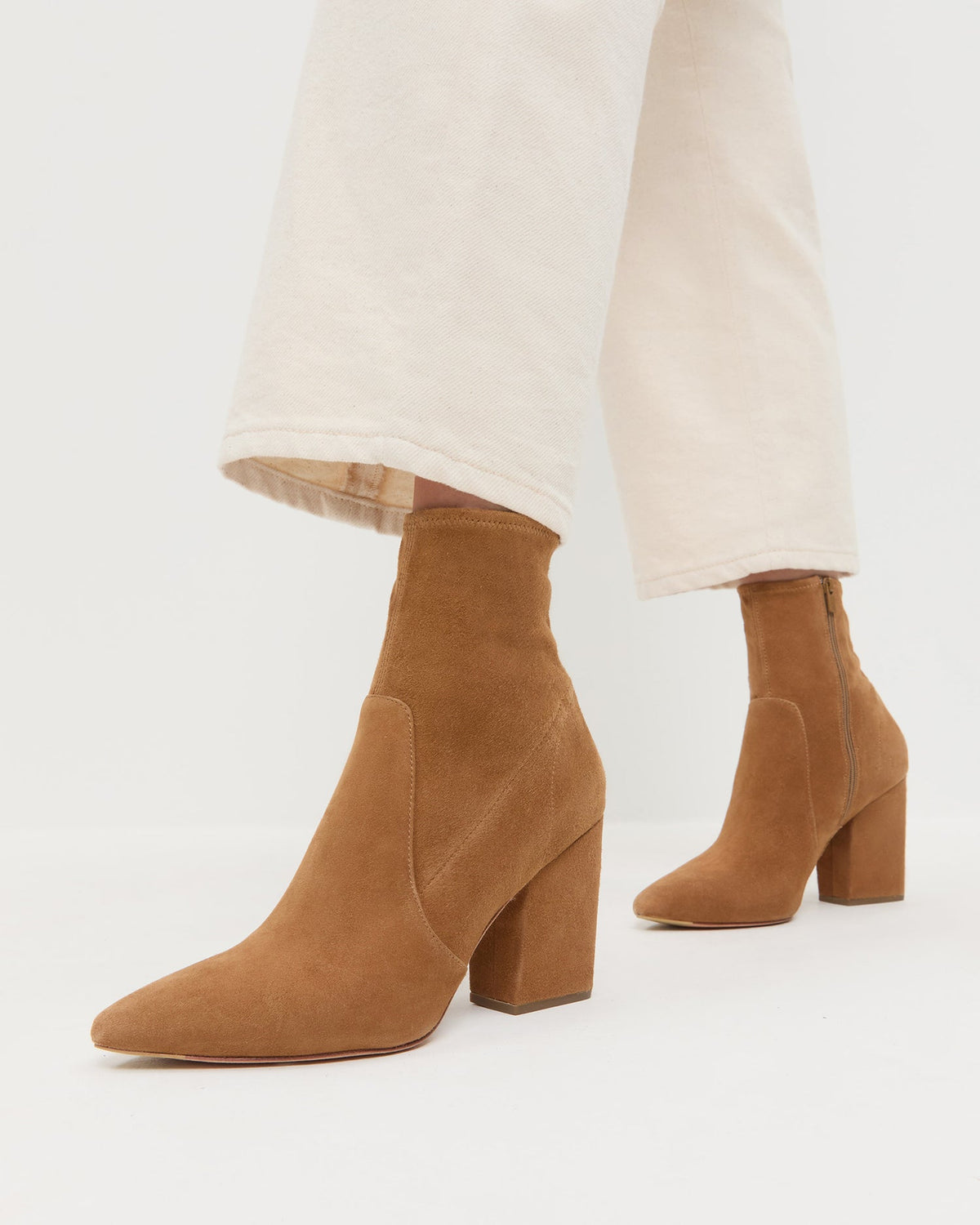 Loeffler Randall Smart Buy - Isla Cacao Suede Ankle Bootie