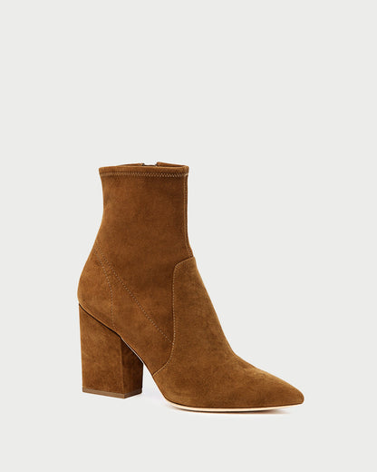 Loeffler Randall Smart Buy - Isla Cacao Suede Ankle Bootie