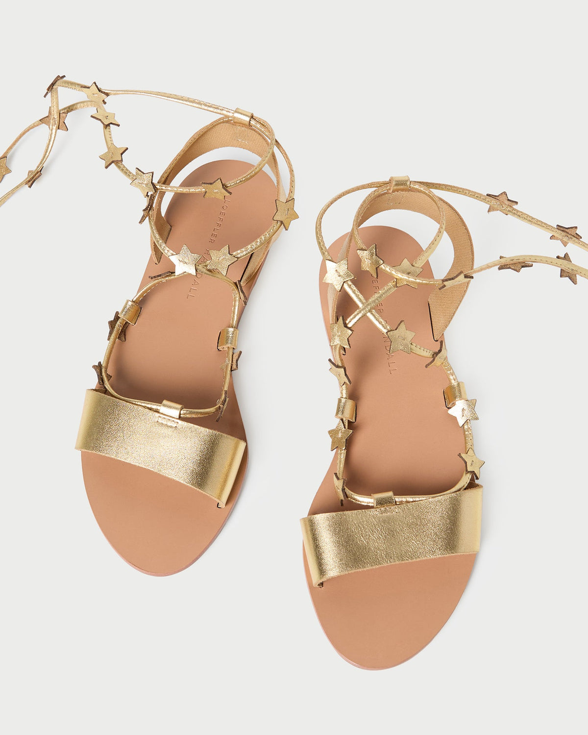 Loeffler Randall Great Value - Starla Gold Wrap Sandal