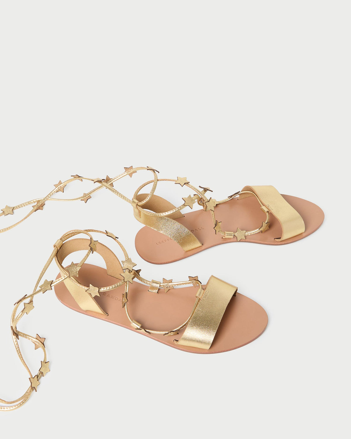 Loeffler Randall Great Value - Starla Gold Wrap Sandal