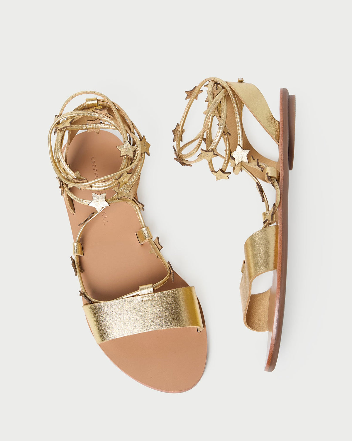 Loeffler Randall Great Value - Starla Gold Wrap Sandal