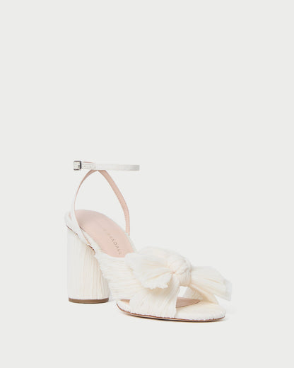 Loeffler Randall Best Price - Camellia Pearl Pleated Bow Heel