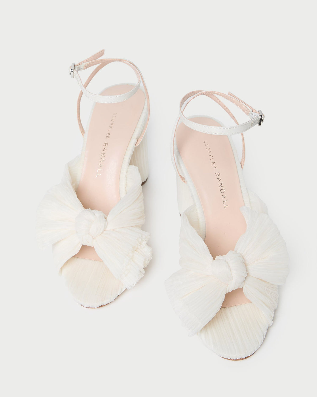 Loeffler Randall Best Price - Camellia Pearl Pleated Bow Heel