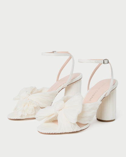 Loeffler Randall Best Price - Camellia Pearl Pleated Bow Heel