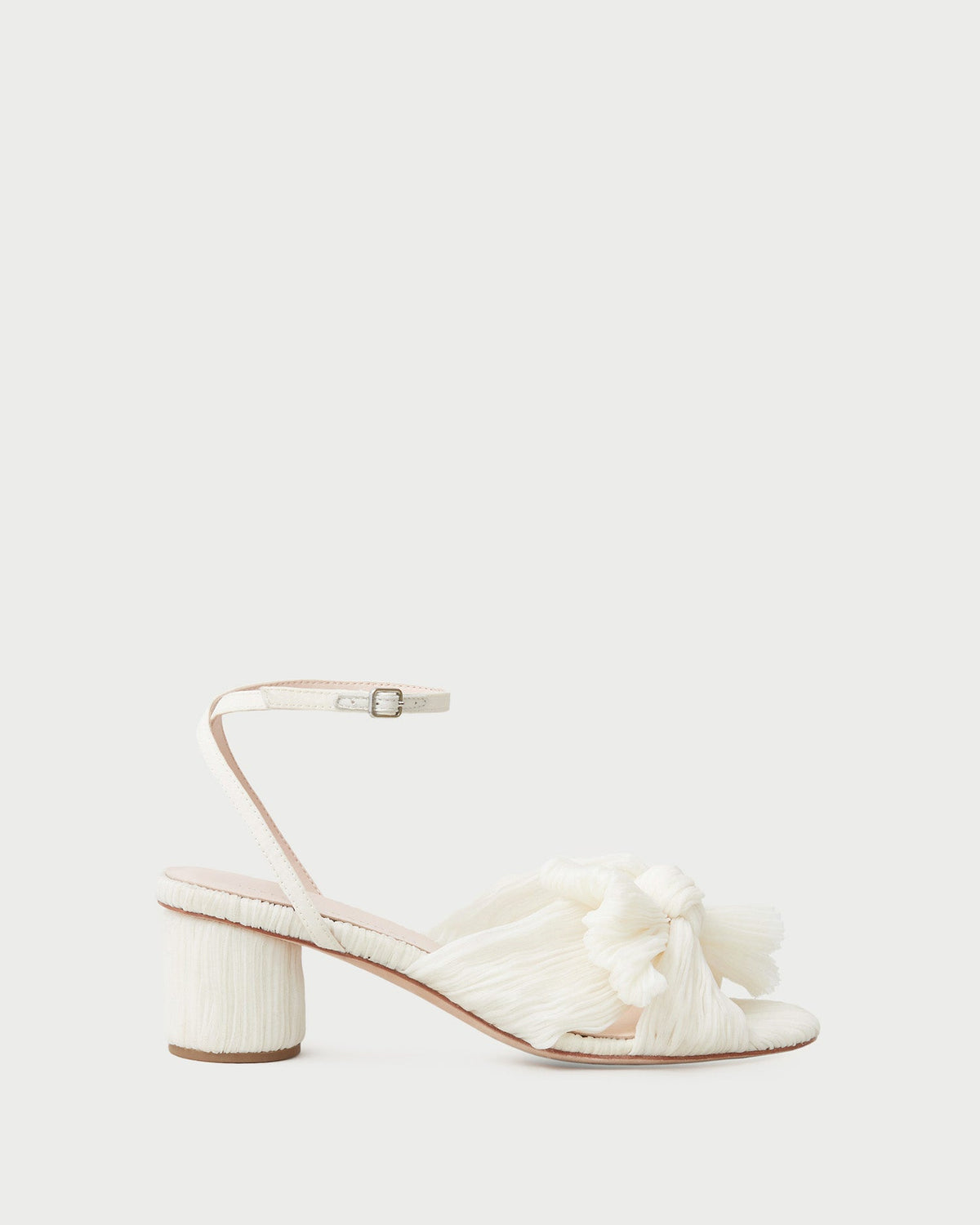 Loeffler Randall Signature - Dahlia Pearl Pleated Bow Heel