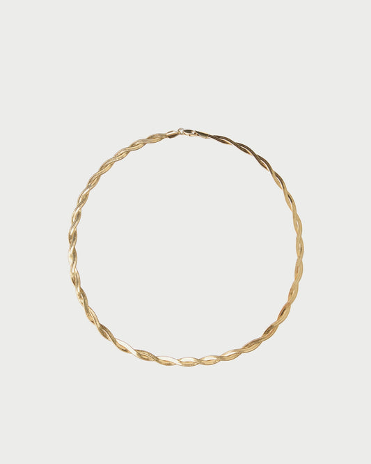 Loeffler Randall Popular - Kennedy Gold Twisted Chain Necklace