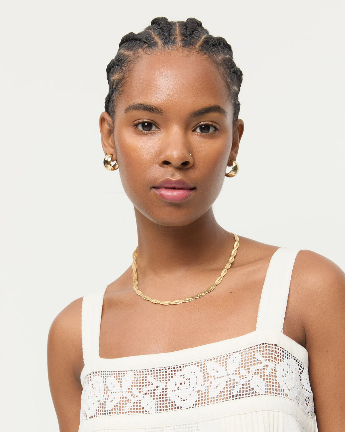 Loeffler Randall Popular - Kennedy Gold Twisted Chain Necklace