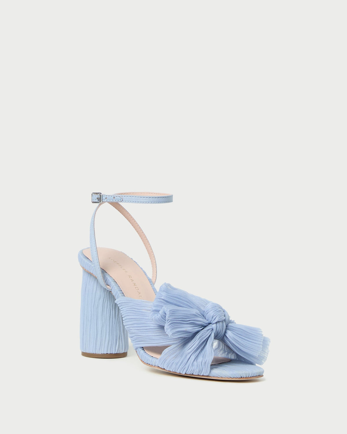 Loeffler Randall Hot Sale - Camellia Blue Pleated Bow Heel