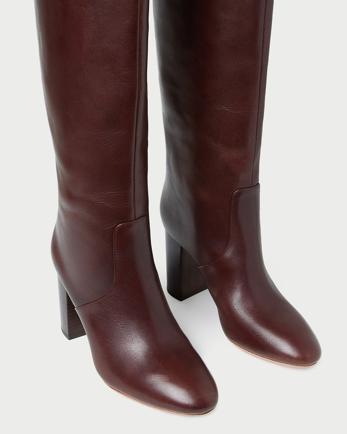Loeffler Randall Best Seller - Goldy Espresso Leather Tall Boot