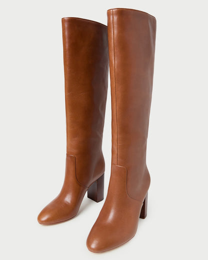 Loeffler Randall New - Goldy Safari Leather Tall Boot