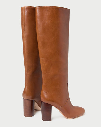 Loeffler Randall New - Goldy Safari Leather Tall Boot