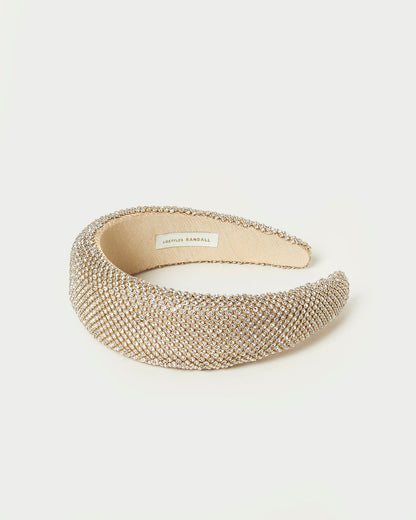 Loeffler Randall Latest - Bellamy Gold Diamanté Headband