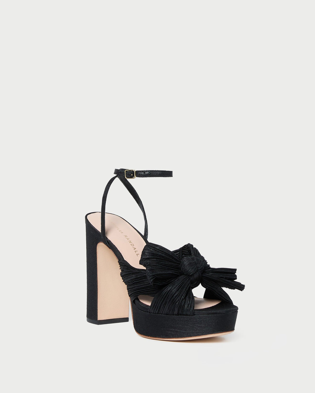 Loeffler Randall Special Offer - Natalia Black Platform Bow Heel