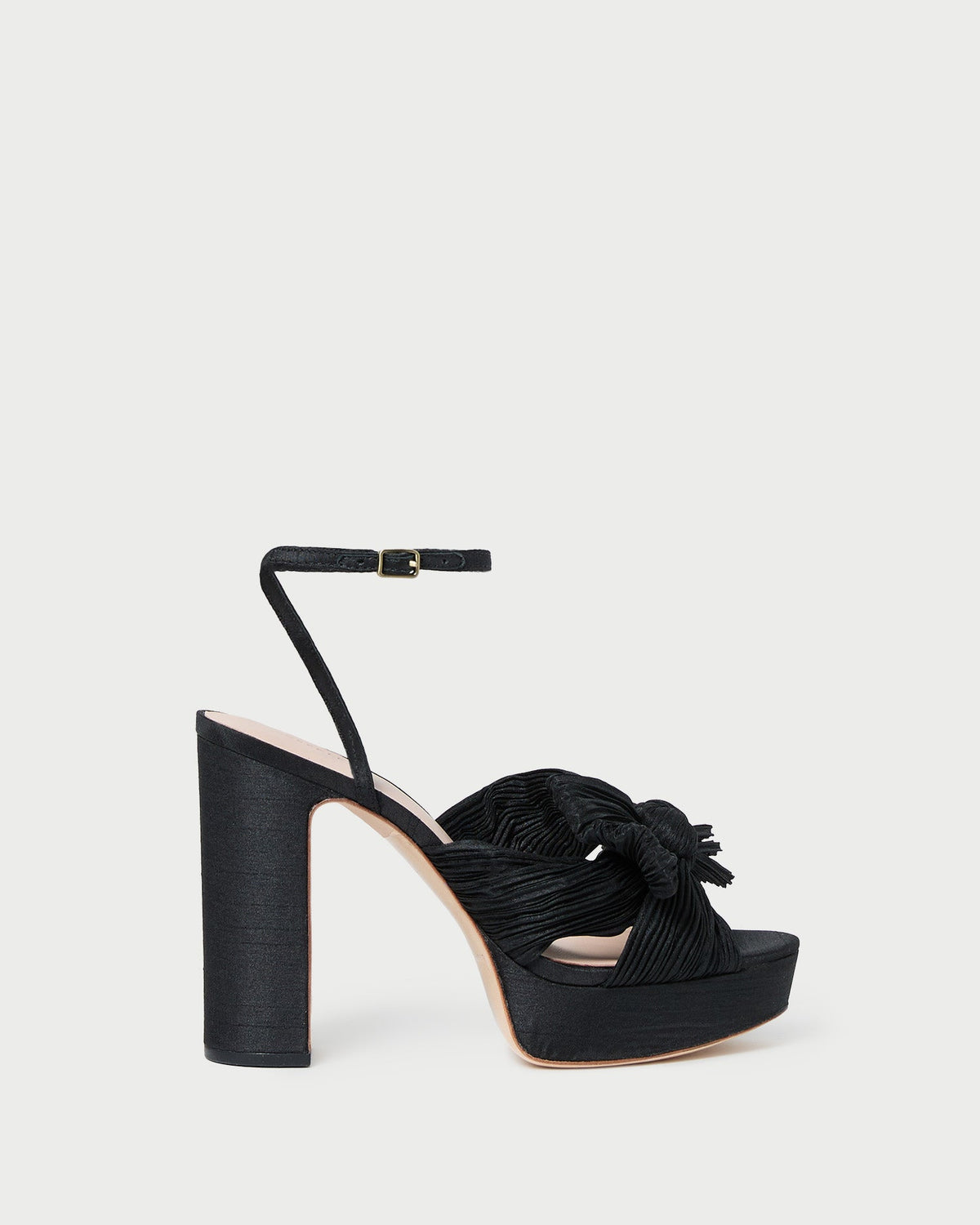 Loeffler Randall Special Offer - Natalia Black Platform Bow Heel