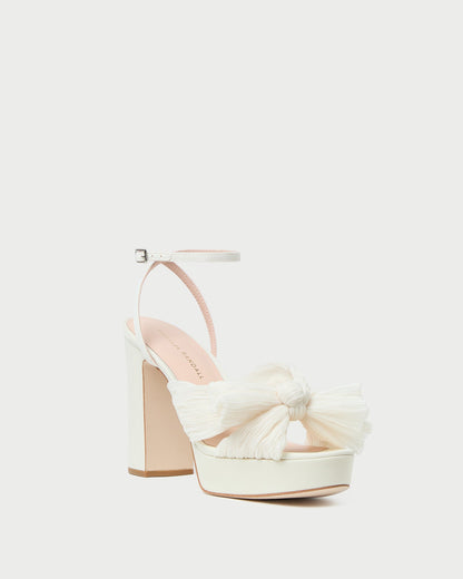 Loeffler Randall Deals - Natalia Pearl Platform Bow Heel