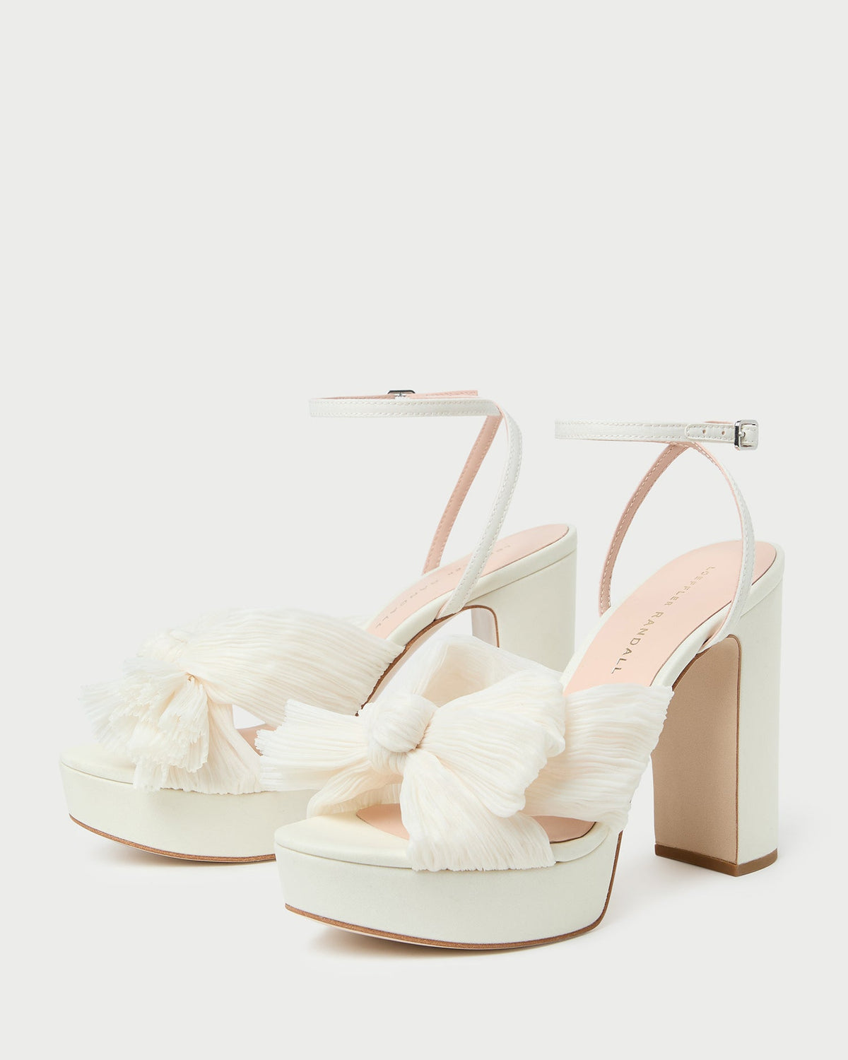 Loeffler Randall Deals - Natalia Pearl Platform Bow Heel