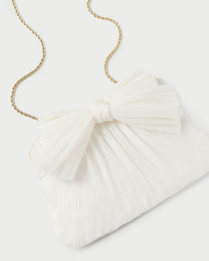 Loeffler Randall Great Value - Rayne Pearl Bow Clutch