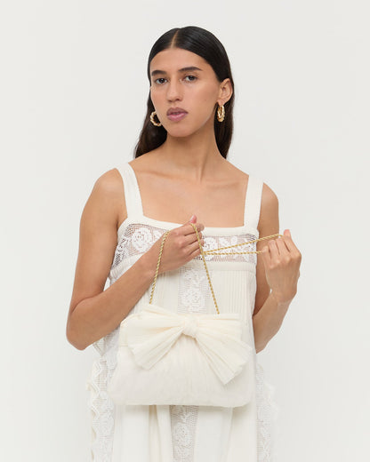 Loeffler Randall Great Value - Rayne Pearl Bow Clutch