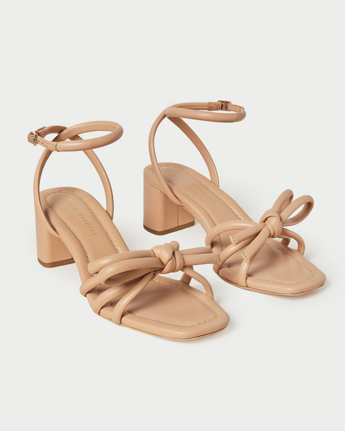 Loeffler Randall Trending - Mikel Dune Bow Mid-Heel Sandal