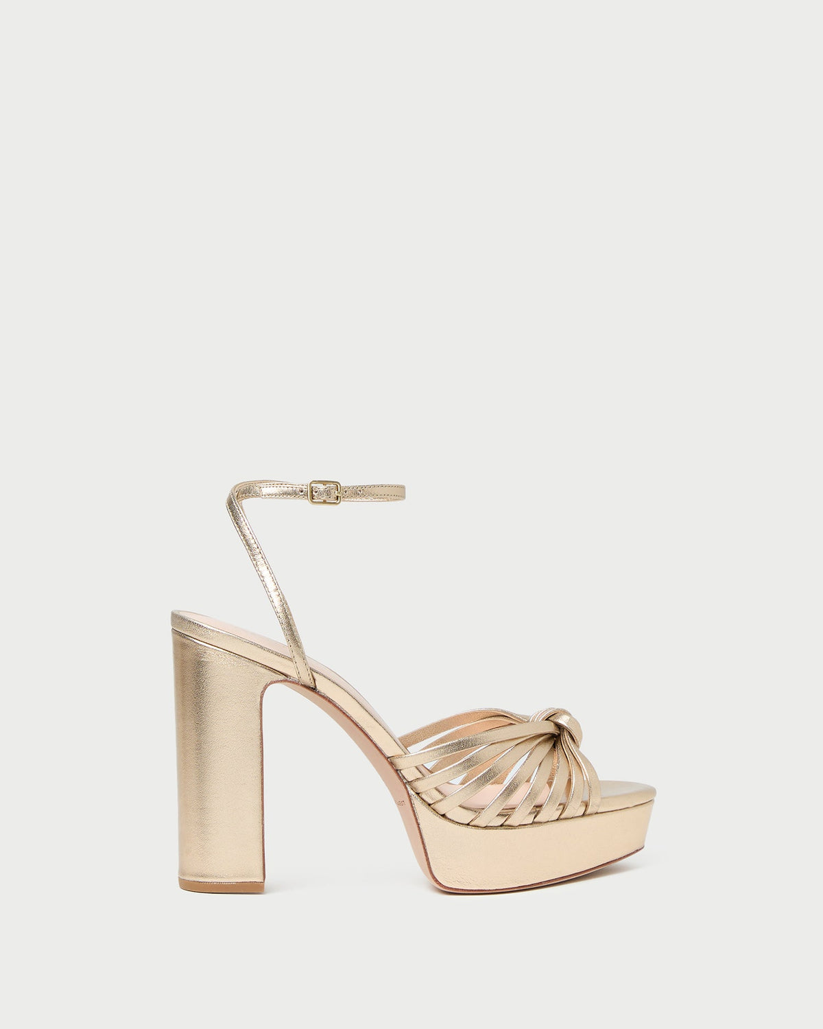 Loeffler Randall Value - Rivka Champagne Knot Platform Sandal
