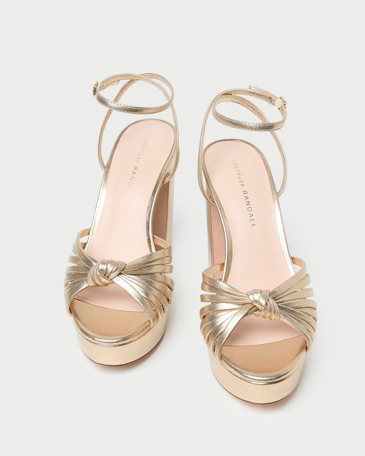 Loeffler Randall Value - Rivka Champagne Knot Platform Sandal