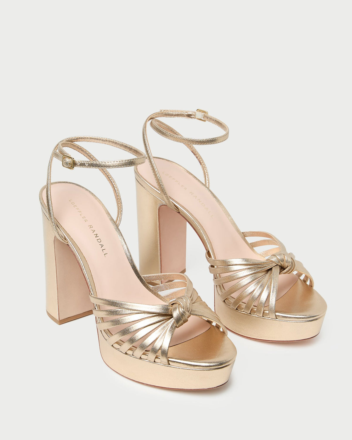 Loeffler Randall Value - Rivka Champagne Knot Platform Sandal