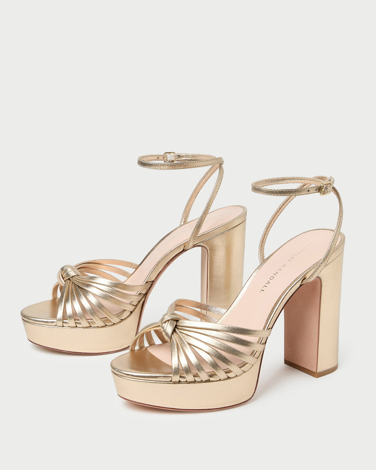 Loeffler Randall Value - Rivka Champagne Knot Platform Sandal