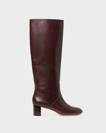 Loeffler Randall Signature - Gia Espresso Leather Tall Boot
