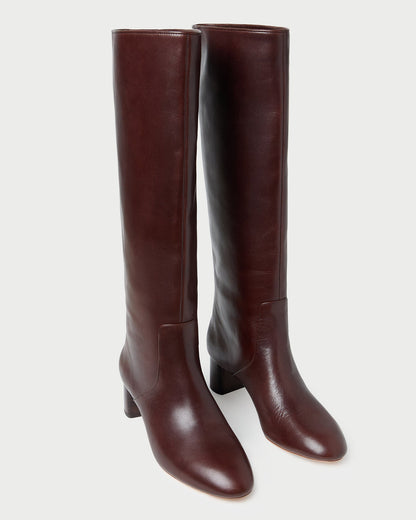 Loeffler Randall Signature - Gia Espresso Leather Tall Boot