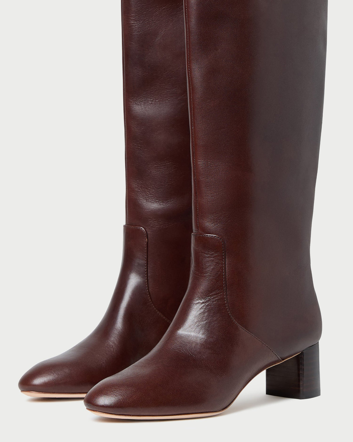 Loeffler Randall Signature - Gia Espresso Leather Tall Boot