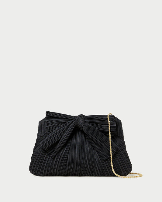 Loeffler Randall Latest - Rayne Black Bow Clutch