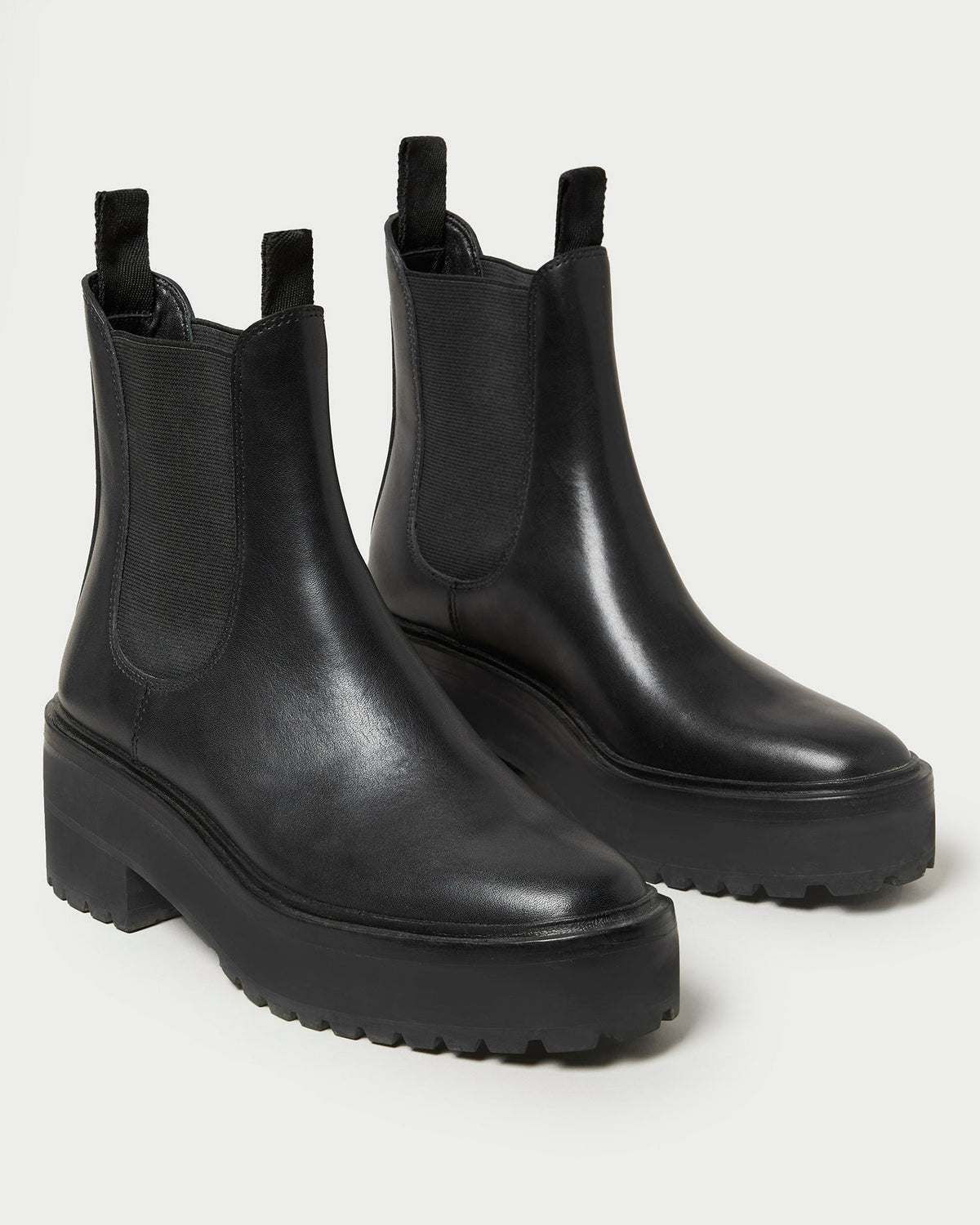 Loeffler Randall Discount - Reggie Black Leather Chelsea Boot