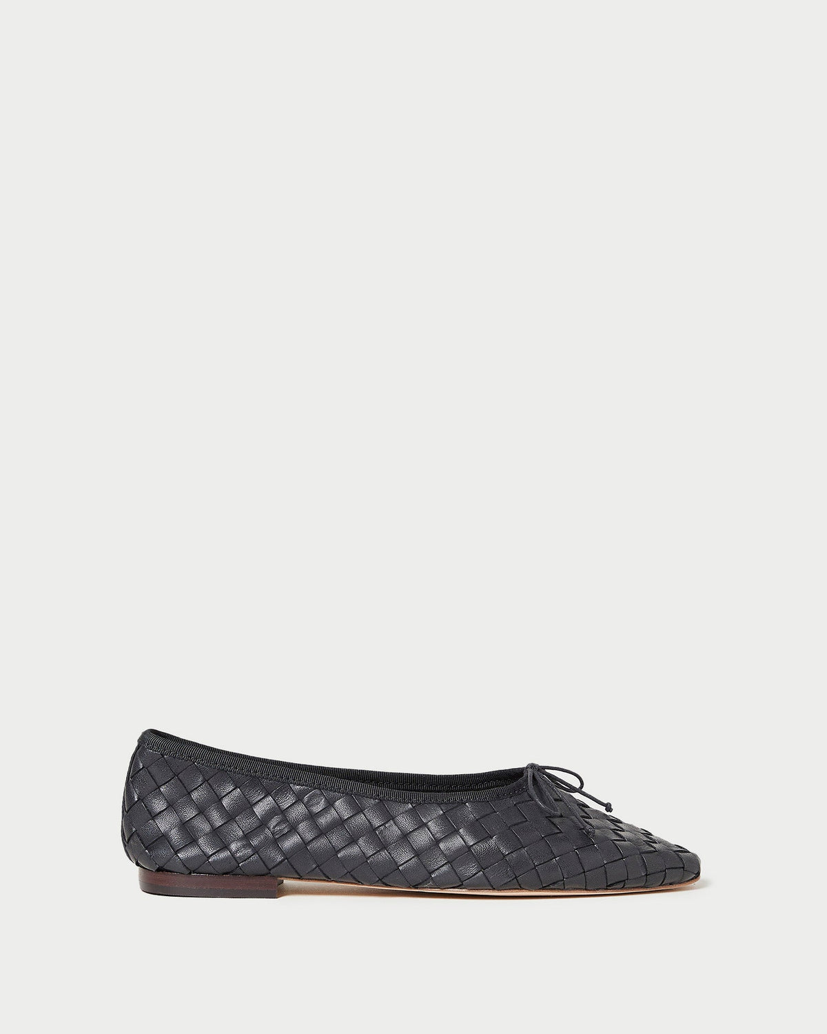 Loeffler Randall Value - Landry Black Woven Ballet Flat