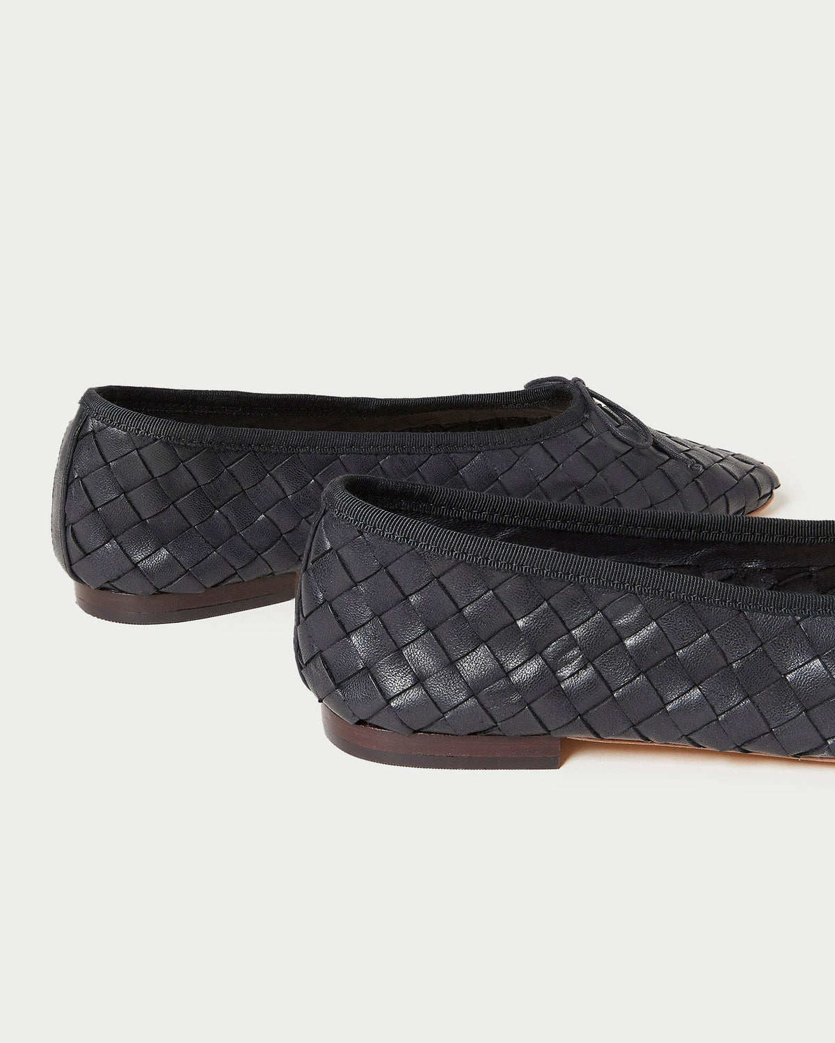 Loeffler Randall Value - Landry Black Woven Ballet Flat