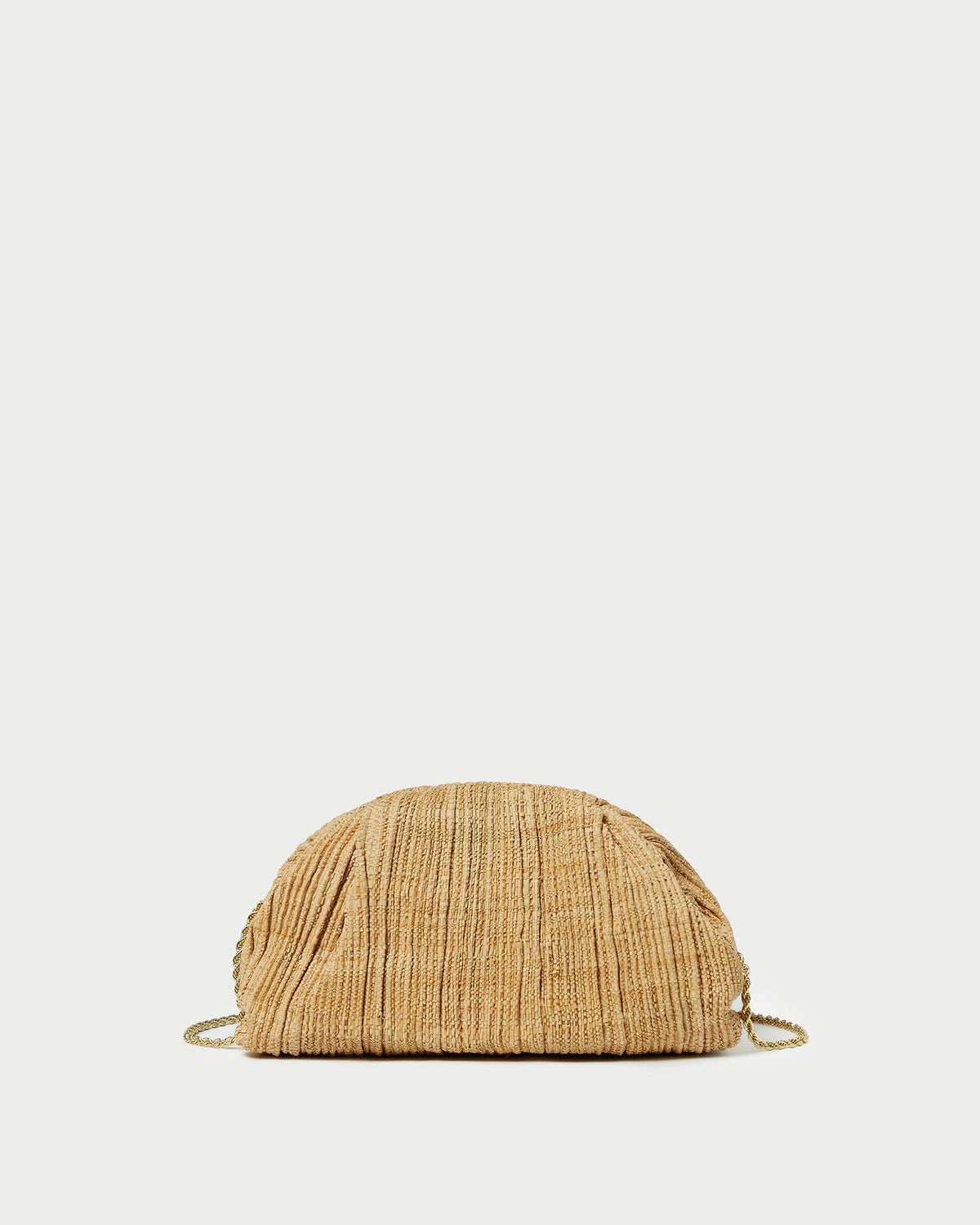 Loeffler Randall Hot Sale - Bailey Natural Pleated Dome Clutch