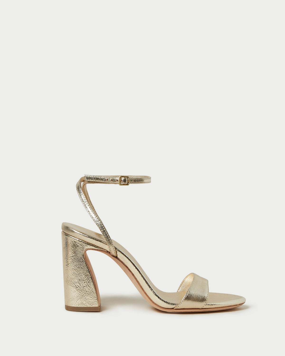 Loeffler Randall Sale - Malia Champagne Curved-Heel Sandal